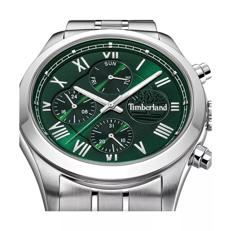 Timberland Ashmont Men's Green/Silver Watch