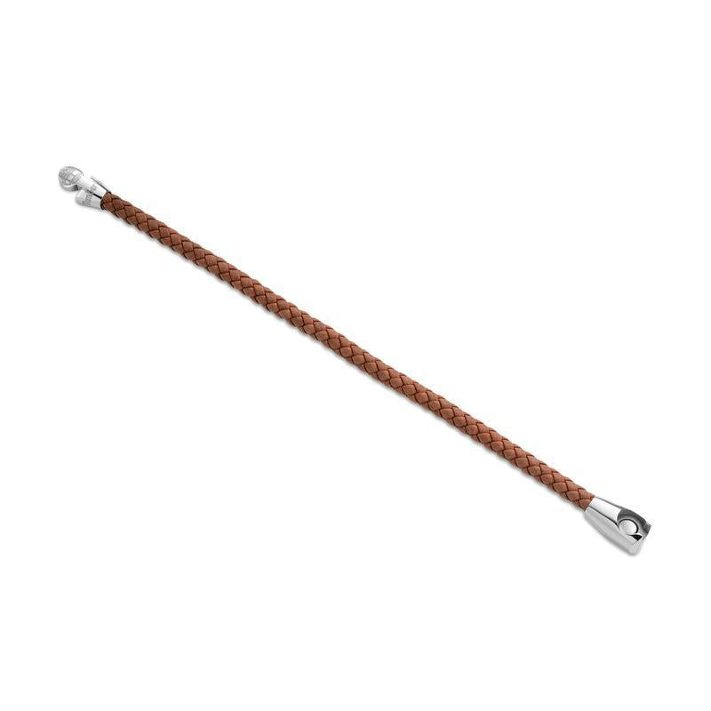 Timberland Bacari Stainless Steel Leather Bracelet