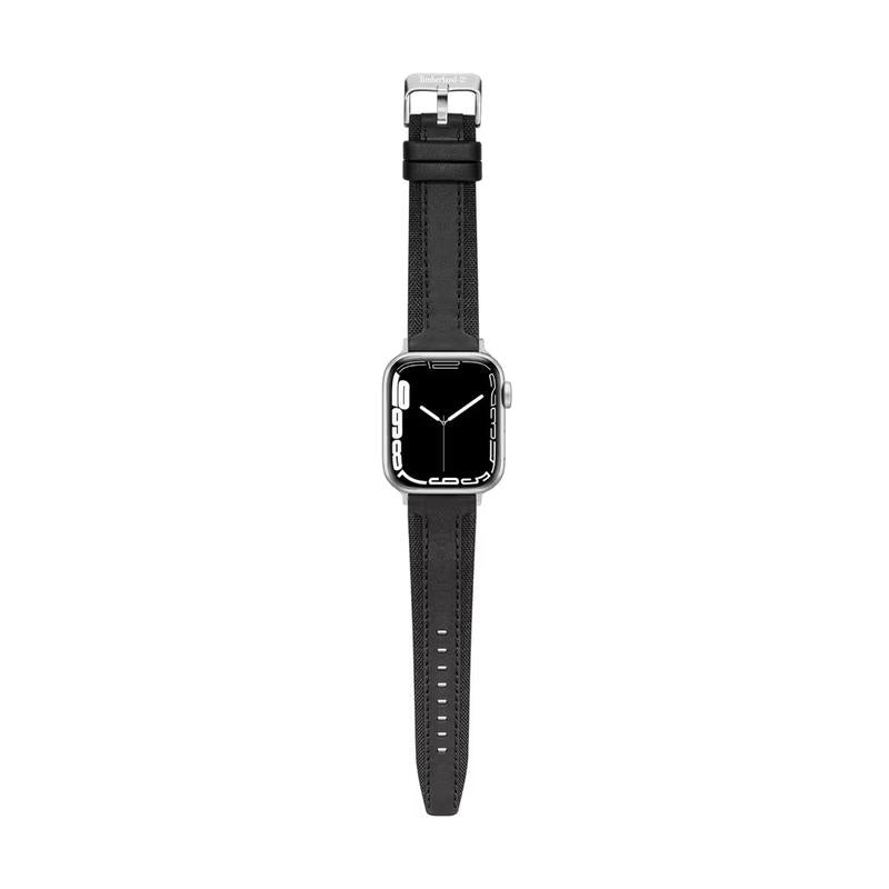 Timberland Bainbridge 22mm Black Leather Watch Strap