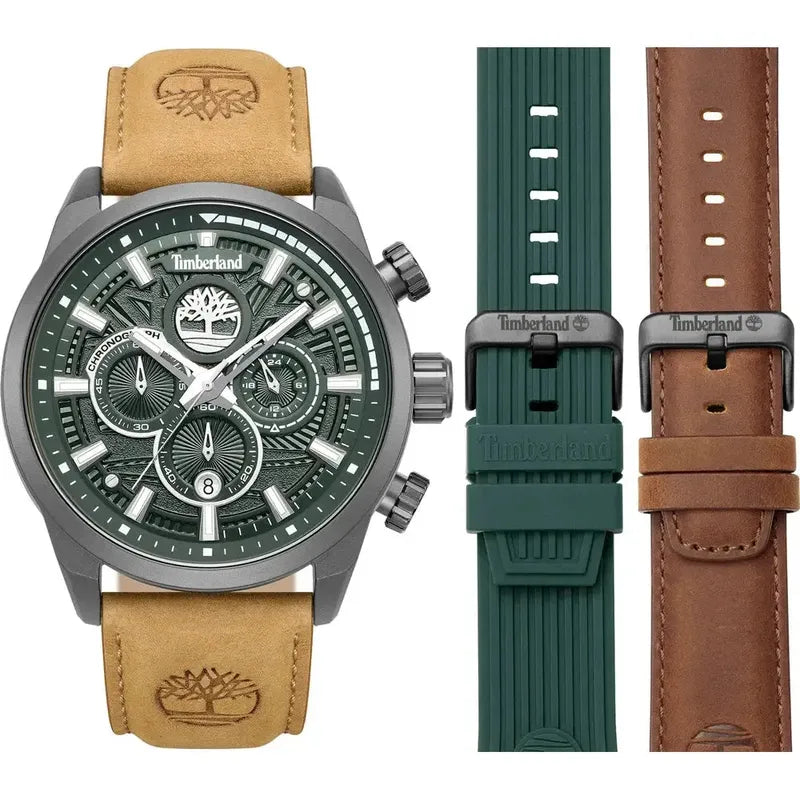 Timberland Henniker Mark III Green Dial Men's Watch