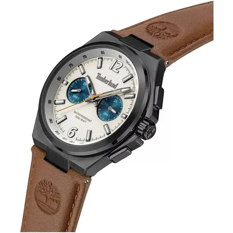 Timberland Jonesboro Men's Leather Watch