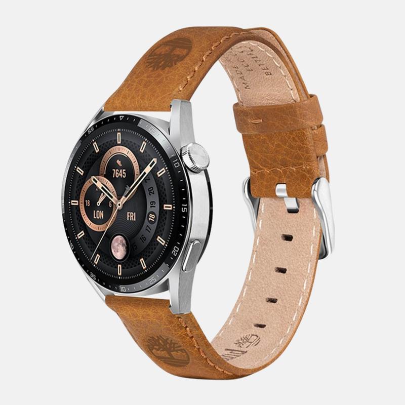Timberland Lacandon Brown Leather Watch Strap