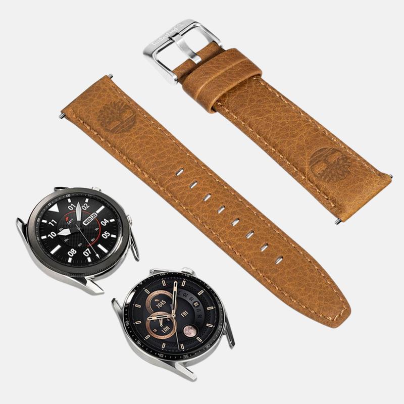 Timberland Lacandon Brown Leather Watch Strap