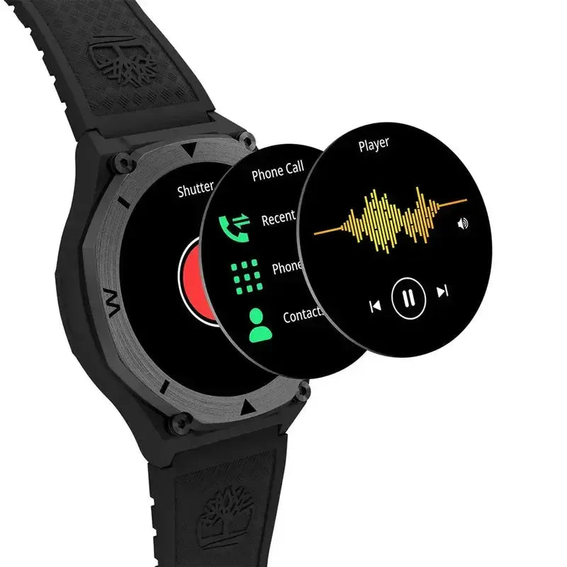 Timberland Trailforce S2 Smartwatch with Blue Rubber Band