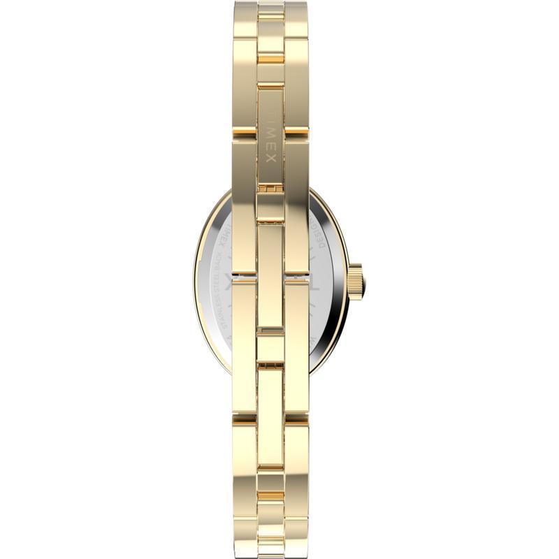 Timex Cavatina Stainless Steel Bracelet Watch White Gold-Tone