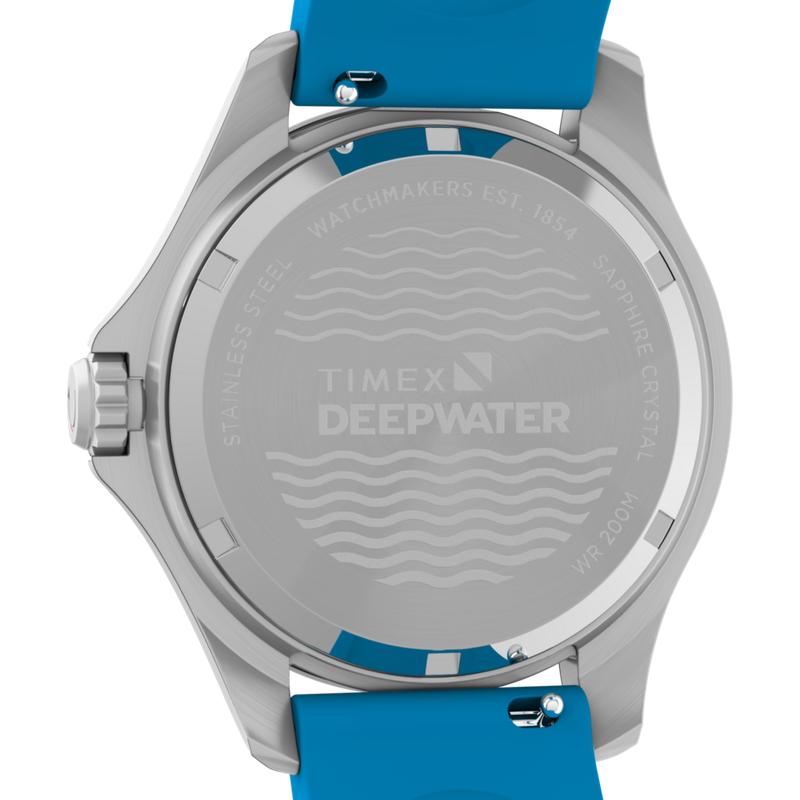 Timex Deepwater Meridian 200 HNBR Rubber Strap Watch
