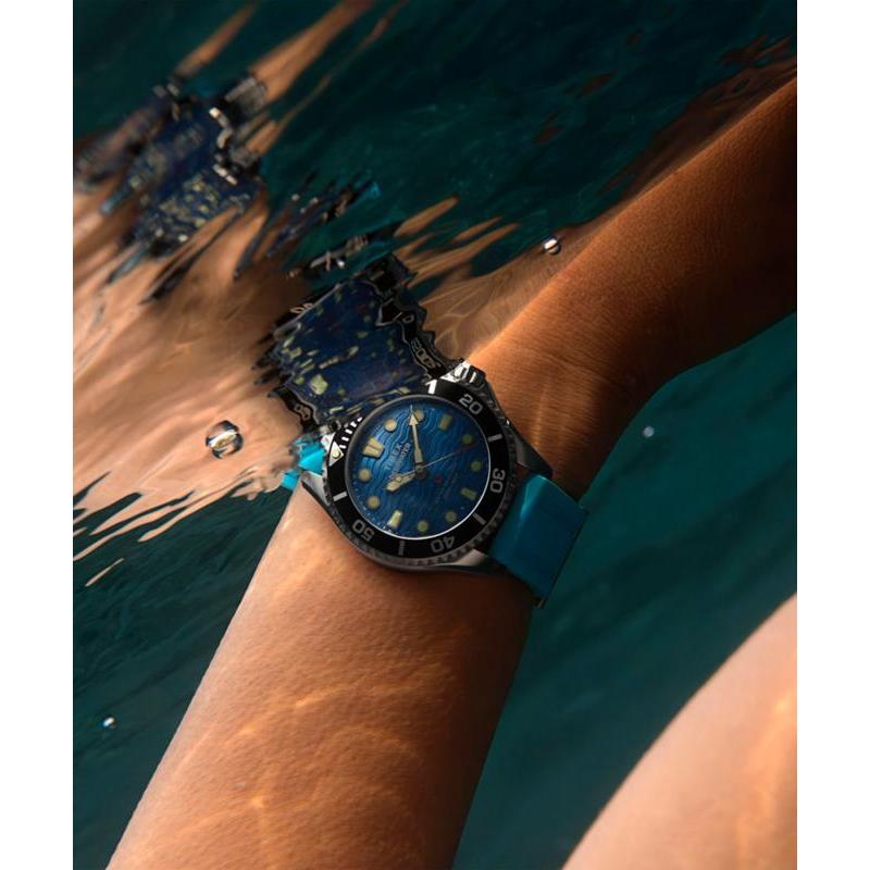 Timex Deepwater Meridian 200 HNBR Rubber Strap Watch