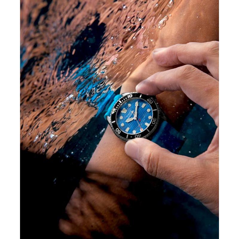 Timex Deepwater Meridian 200 HNBR Rubber Strap Watch