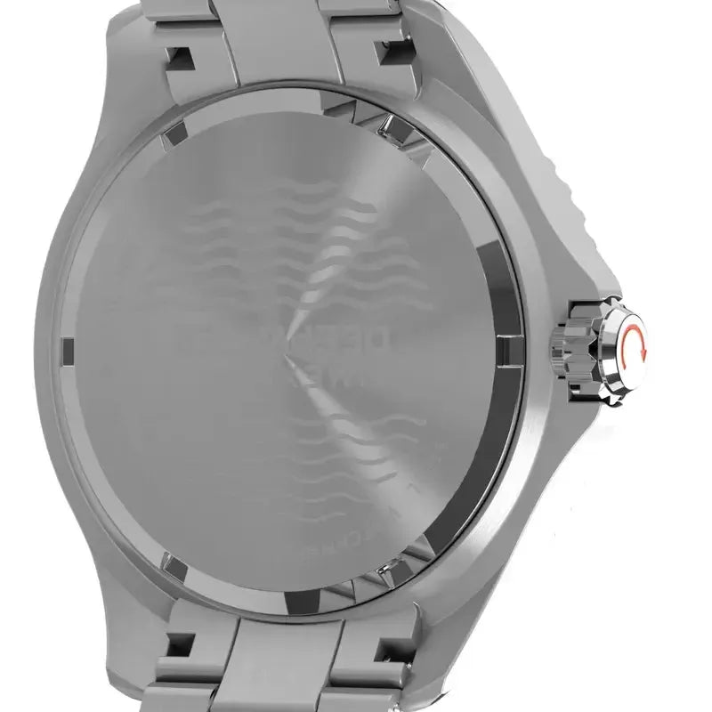 Timex Deepwater Meridian Quartz Blue Dial Steel Strap Men's Watch