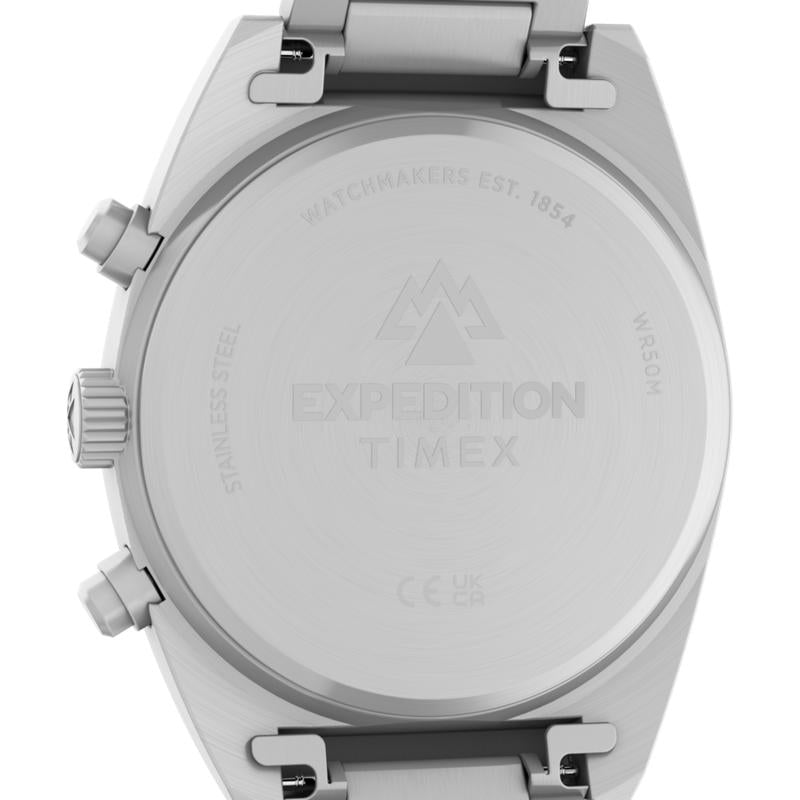 Timex Expedition Capstone Chronograph Stainless Steel Bracelet Watch