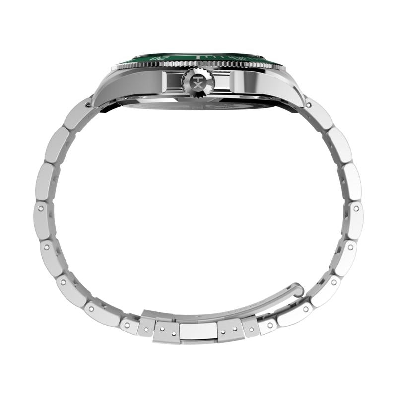 Timex Harborside Coast Multifunction Stainless Steel Bracelet Watch