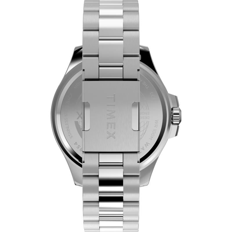 Timex Harborside Coast Multifunction Stainless Steel Bracelet Watch
