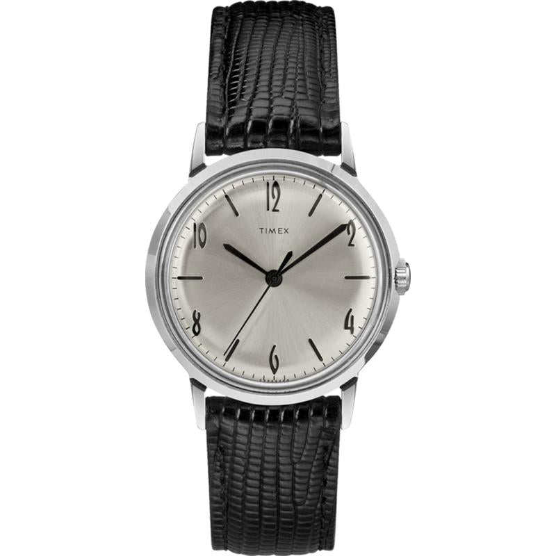 Timex Marlin 1965 Hand-Wound Leather Strap Watch