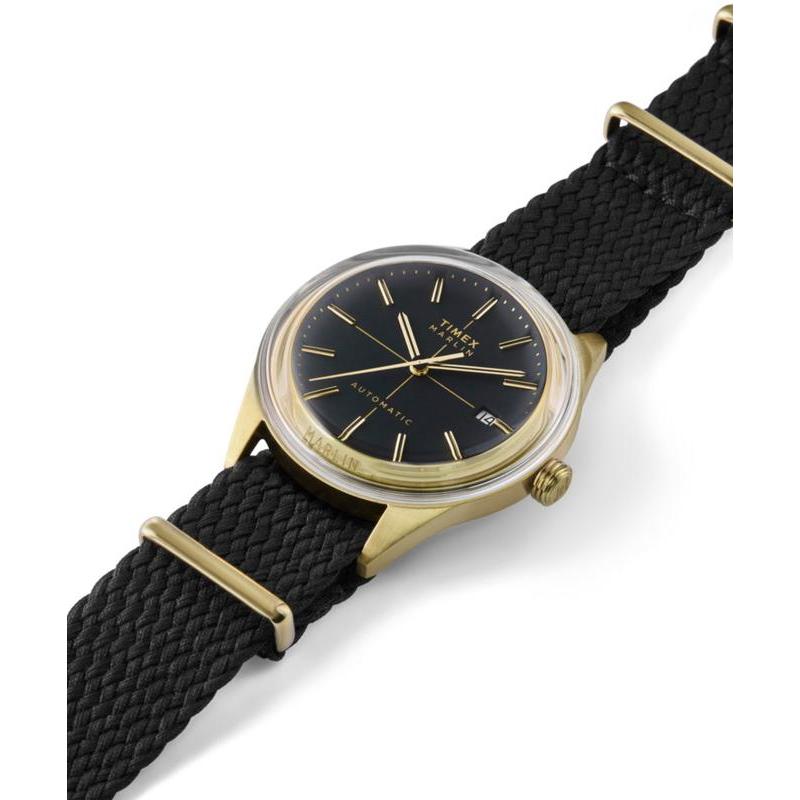 Timex Marlin Jet Automatic Fabric Strap Watch
