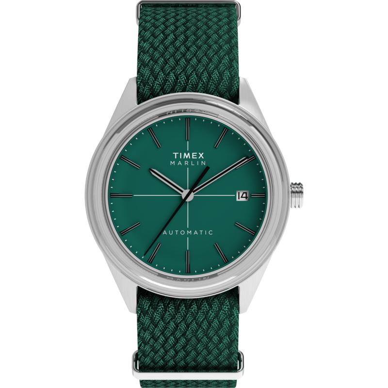 Timex Marlin Jet Automatic Fabric Strap Watch