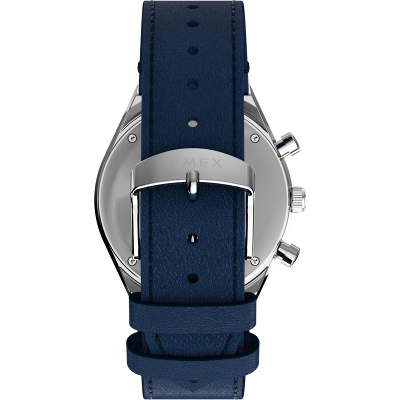 Timex Q Chronograph Leather Strap Men's Watch