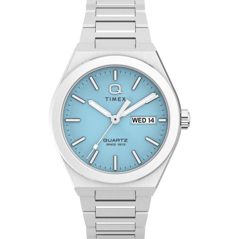 Timex Q Continental Blue Dial Watch