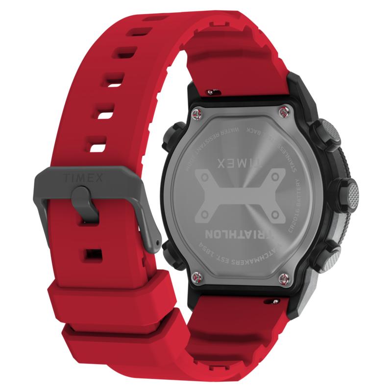Timex TimTriathlon 200 Lap Silicone Strap Watch
