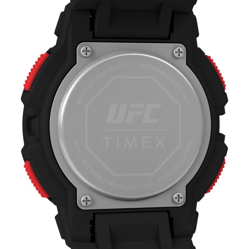 Timex UFC Rumble 50mm PU Strap Watch