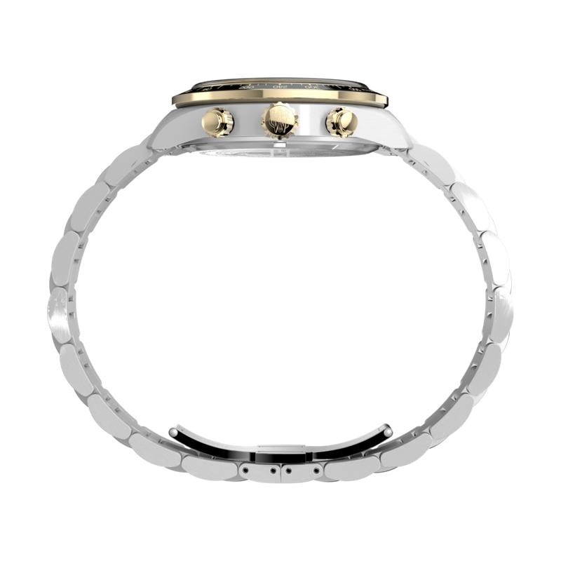 Timex Waterbury Heritage Chronograph Stainless Steel Bracelet Watch