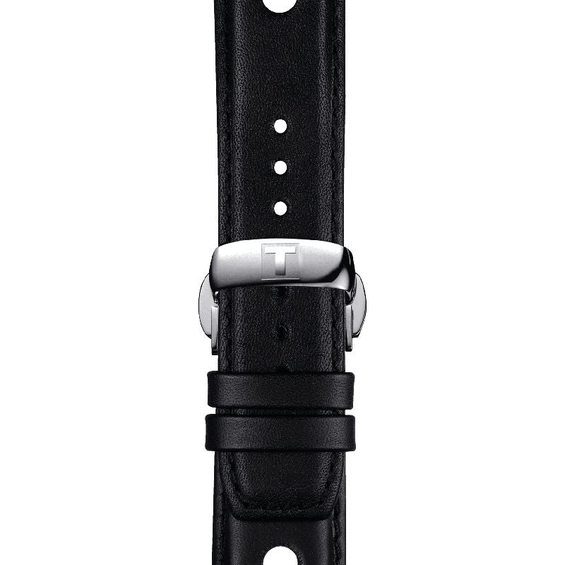 Tissot Official Black Leather Strap Lugs 20mm