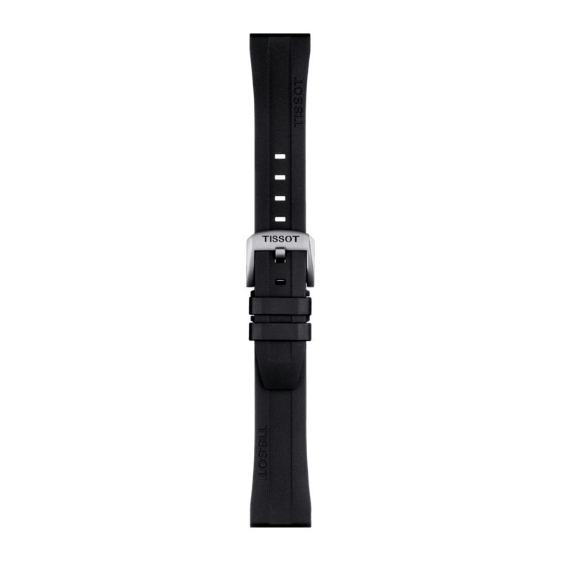 Tissot Official Black Rubber Strap 20mm