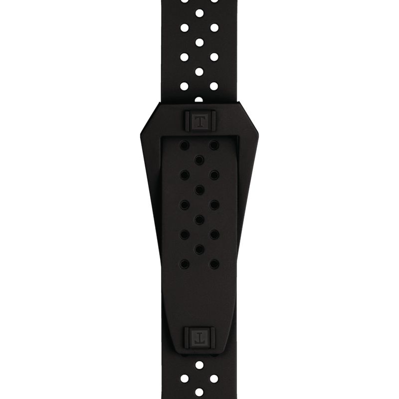 Tissot Official Black Sideral S Rubber Strap