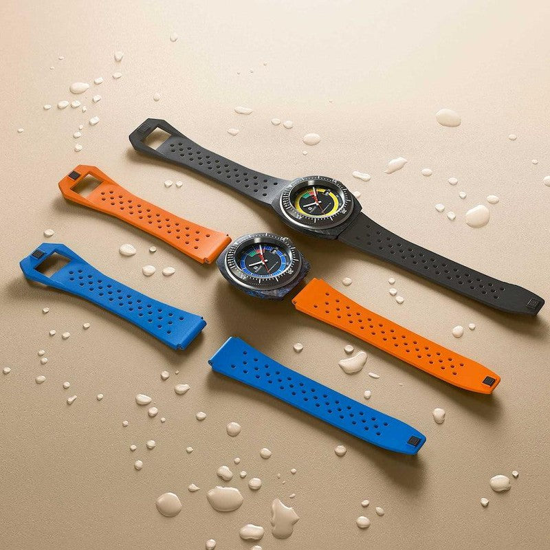 Tissot Official Black Sideral S Rubber Strap