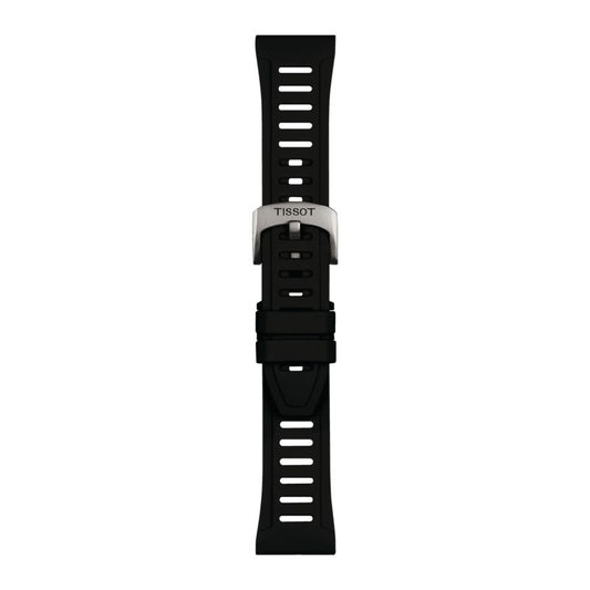 Tissot Official Black Silicone Strap Lugs 21 mm