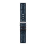 Tissot Official Blue Leather and Rubber Parts Strap Lugs 22mm