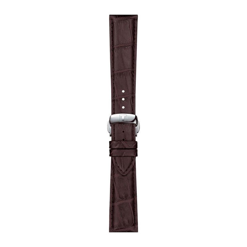 Tissot Official Brown Leather Strap Lugs 21mm