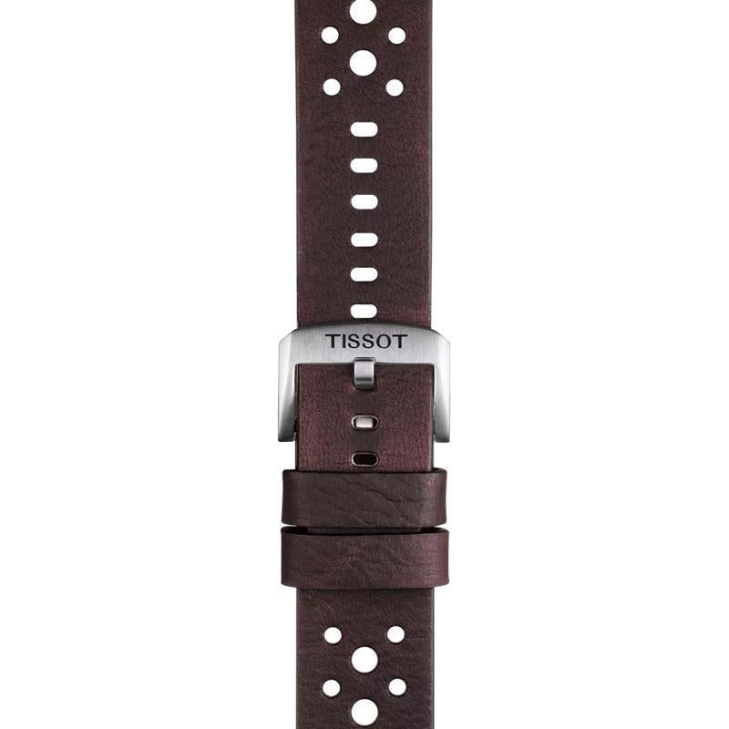 Tissot Official Brown Leather Strap Lugs 22mm