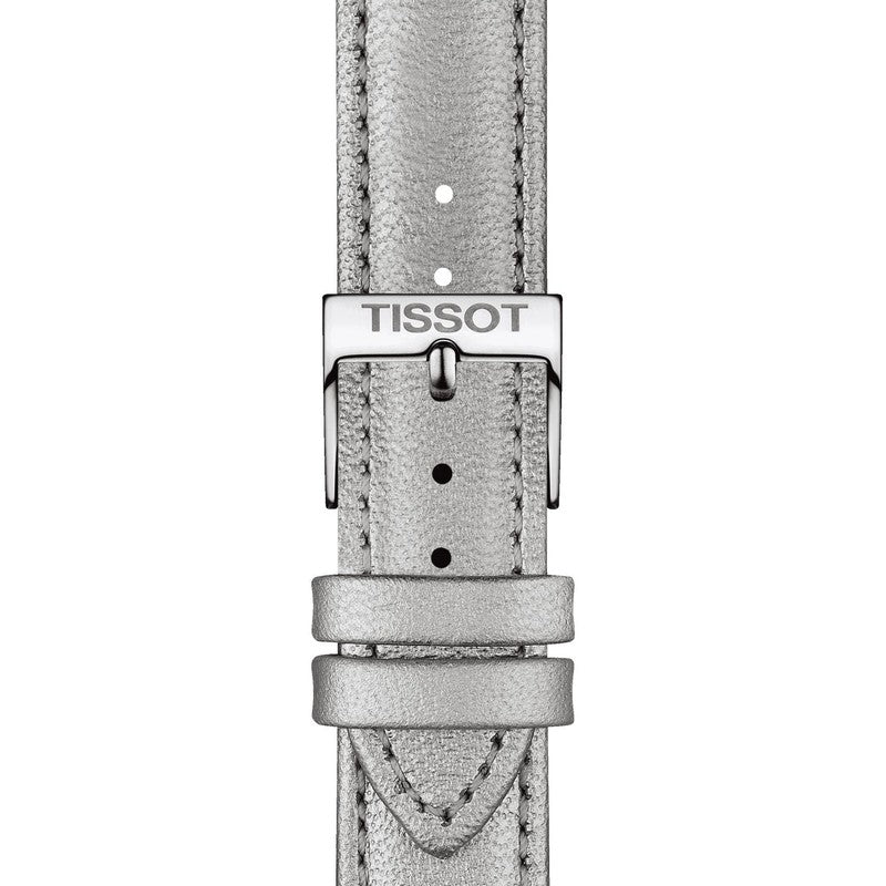 Tissot Official Grey Leather Strap Lugs 16mm