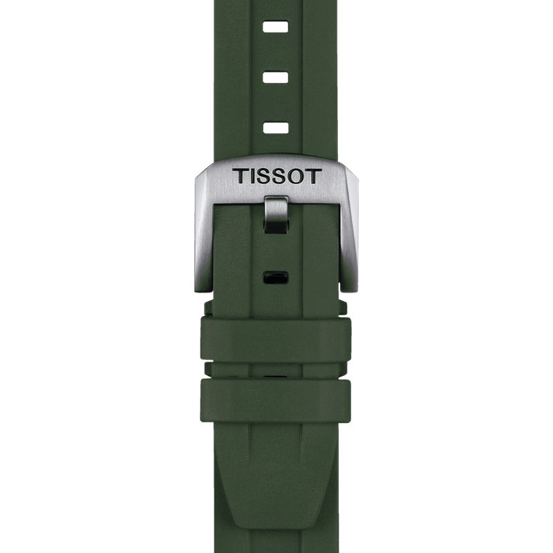 Tissot Official Khaki Rubber Strap 20mm
