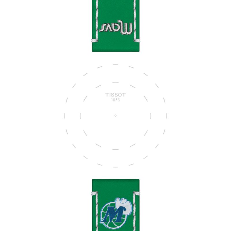 Tissot Official NBA Dallas Mavericks Limited Edition Leather Strap
