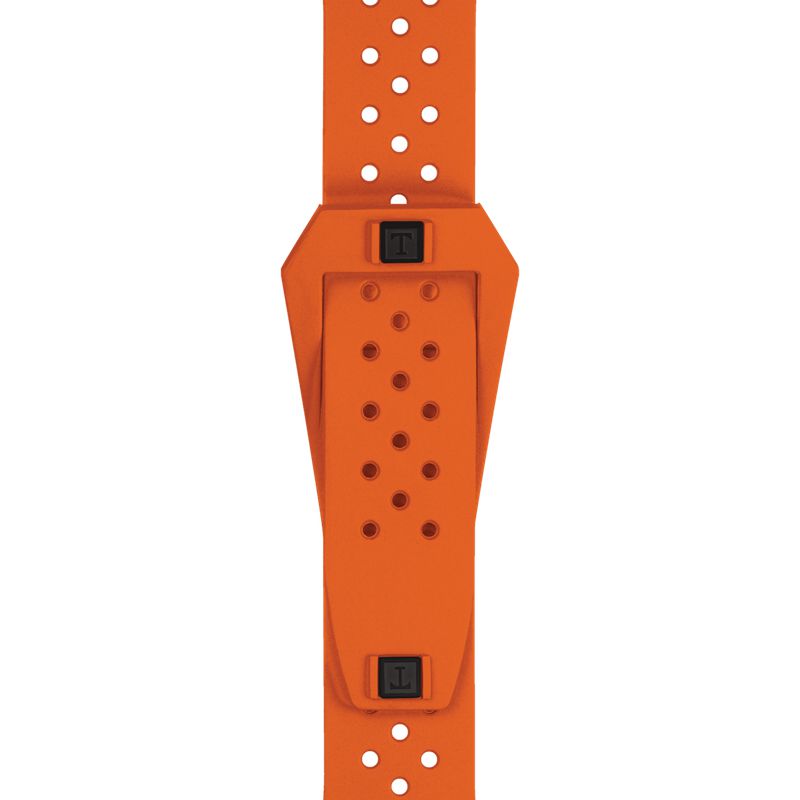 Tissot Official Orange Sideral S Rubber Strap