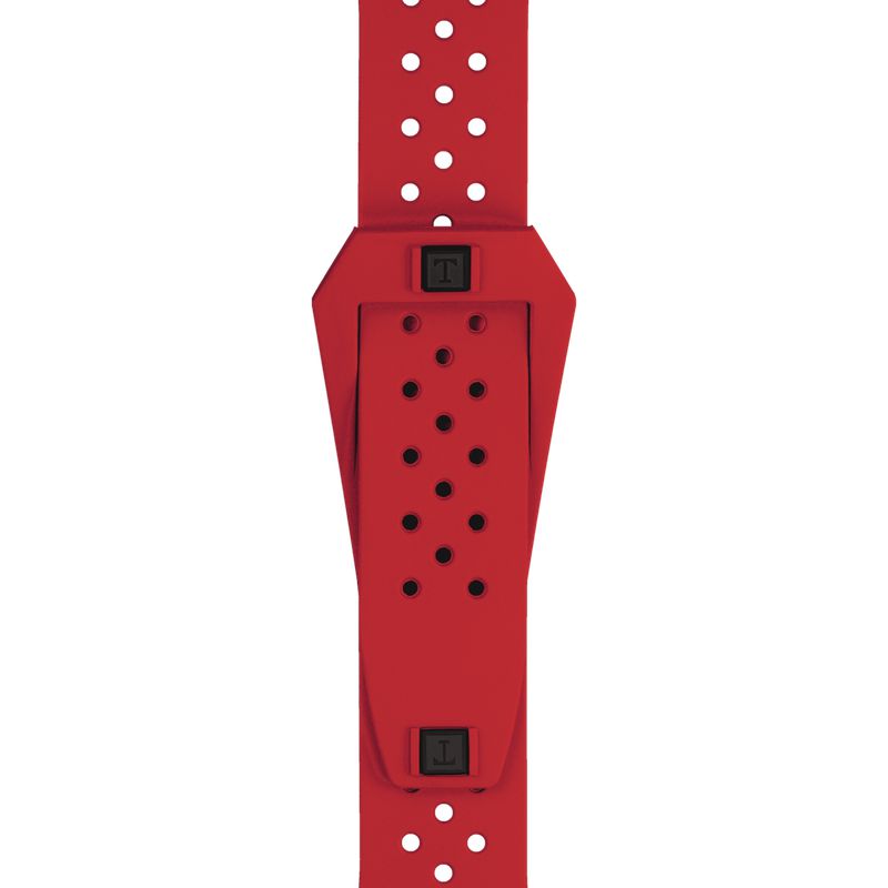 Tissot Official Red Sideral S Rubber Strap