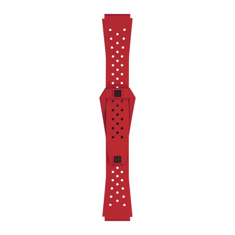 Tissot Official Red Sideral S Rubber Strap