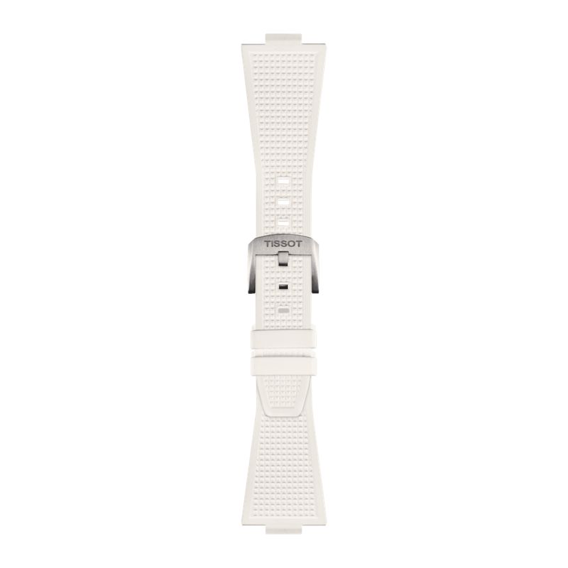 Tissot Official White PRX Rubber Strap 40mm
