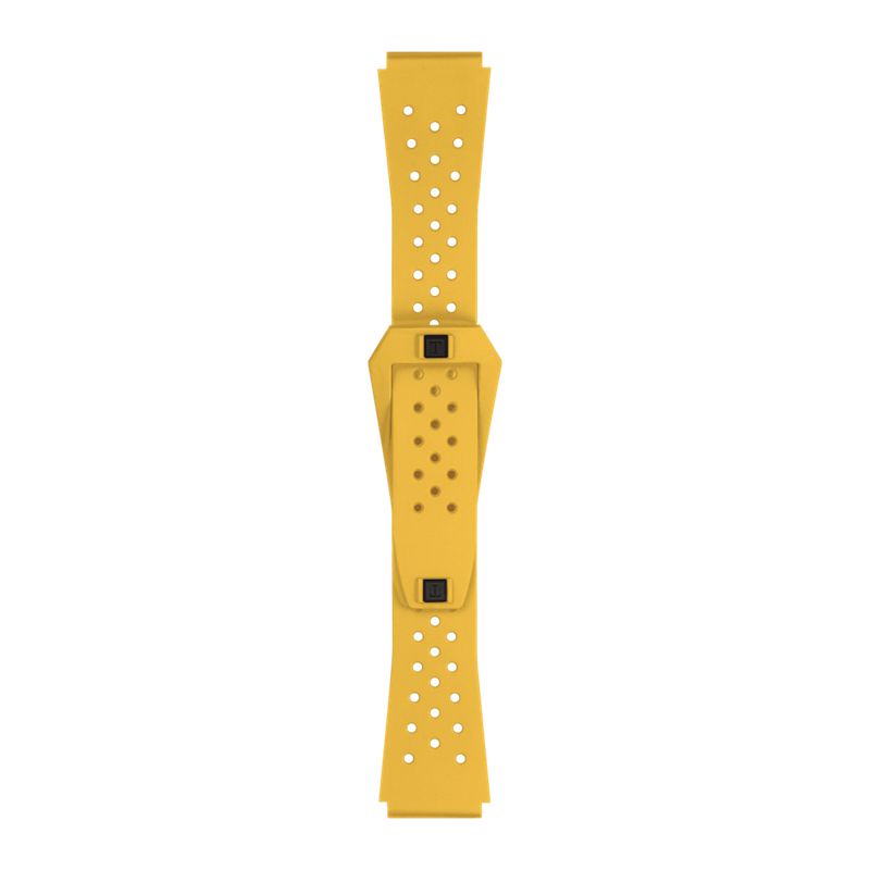 Tissot Official Yellow Sideral S Rubber Strap