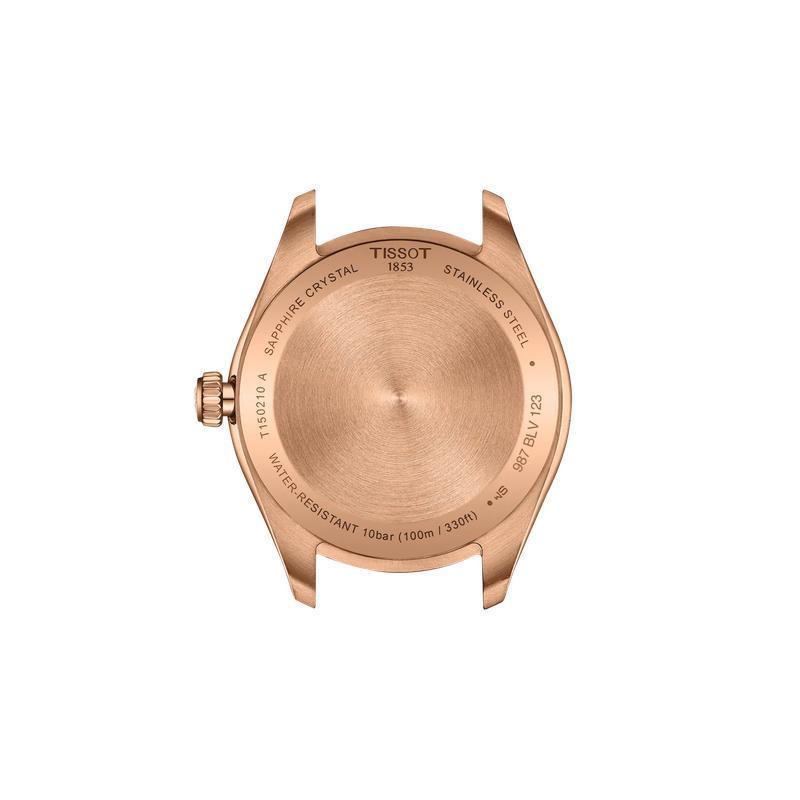 Tissot PR 100 Rose Gold PVD Swiss Quartz Watch T150.210.33.291.00