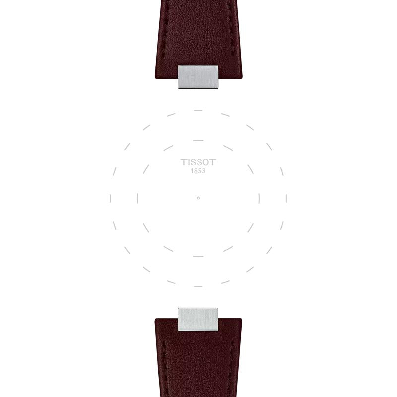 Tissot PRX 35mm Brown Leather Watch Strap