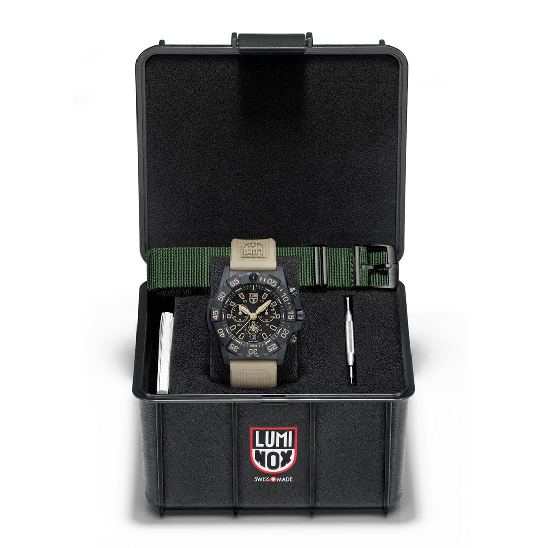 Luminox Navy SEAL Foundation XS.3590.NSF.SET Chronograph Watch