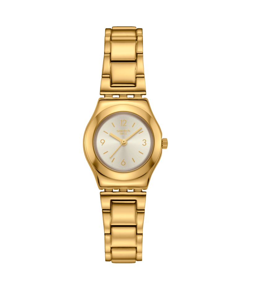 Swatch Aureate Glow Watch - YSG179G