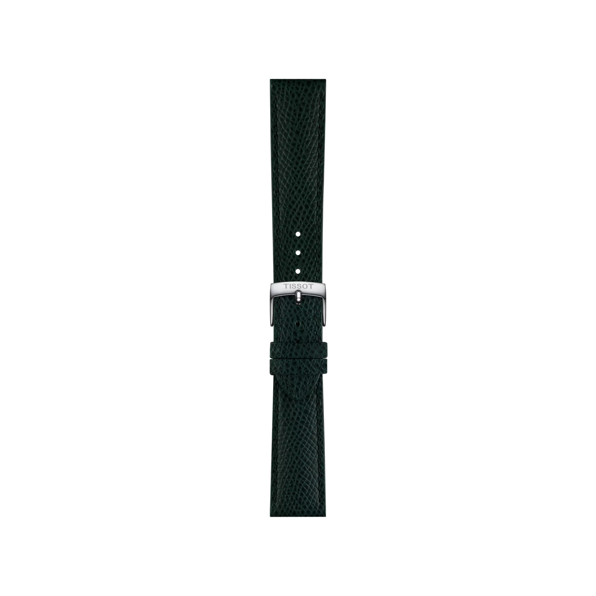 Tissot 18mm Green Leather Watch Strap