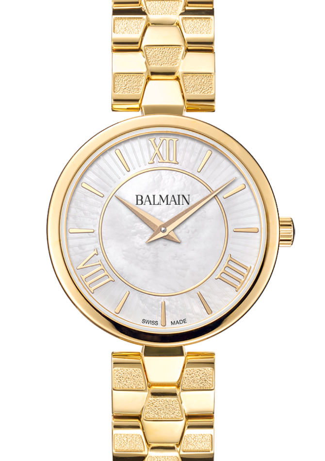 Balmain Sedirea Women's 31mm Mother of Pearl Dial Steel Watch