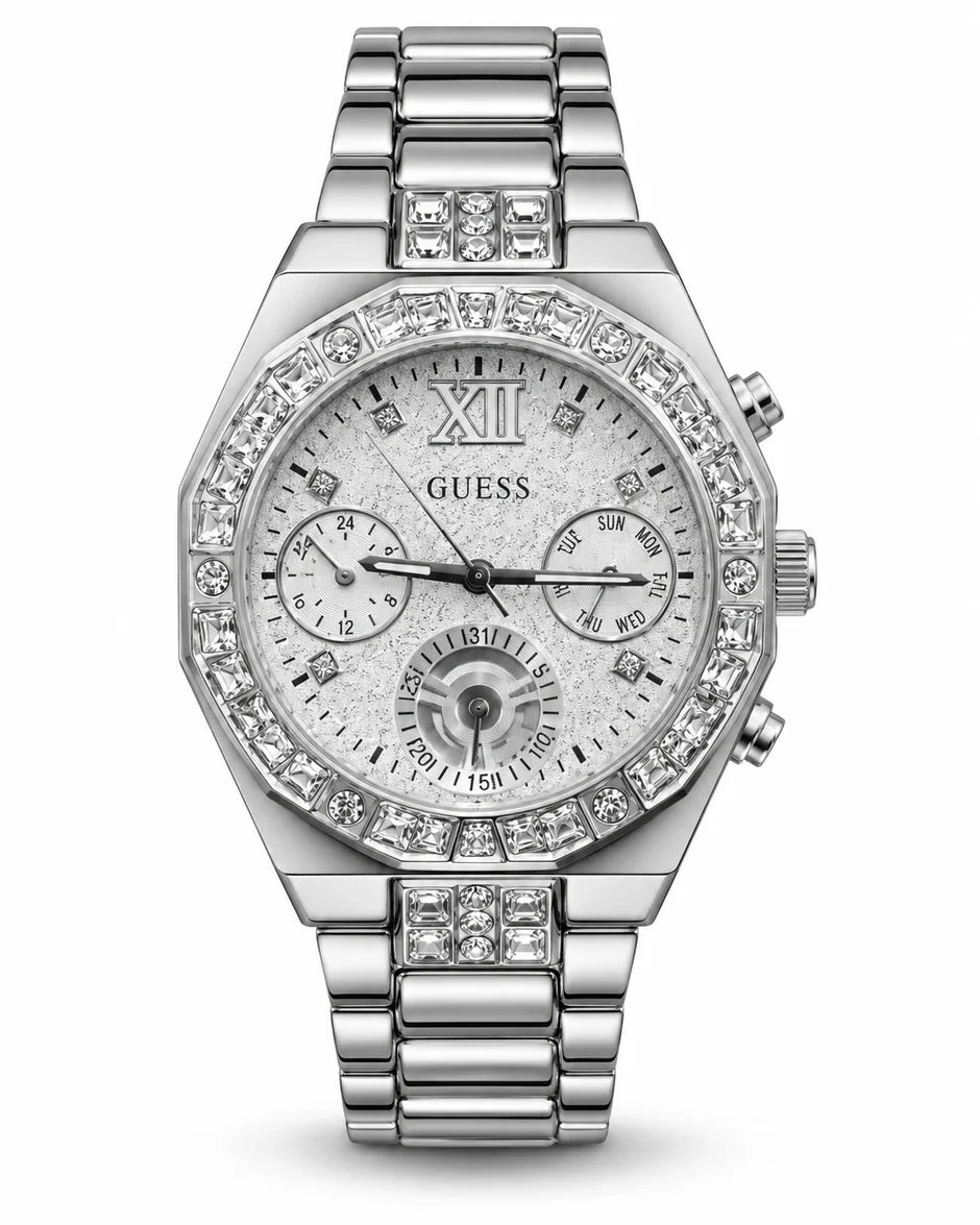 Guess Selina Women's Multifunction Watch Silver