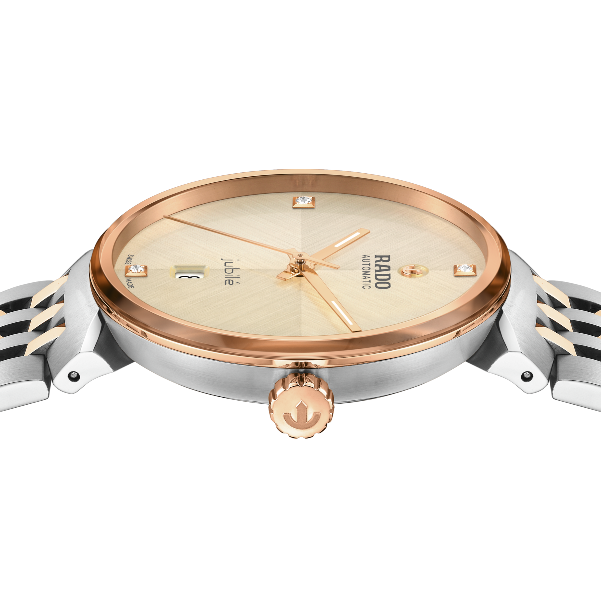 Rado Florence Automatic Watch R48903703 Rose Gold Champagne Dial