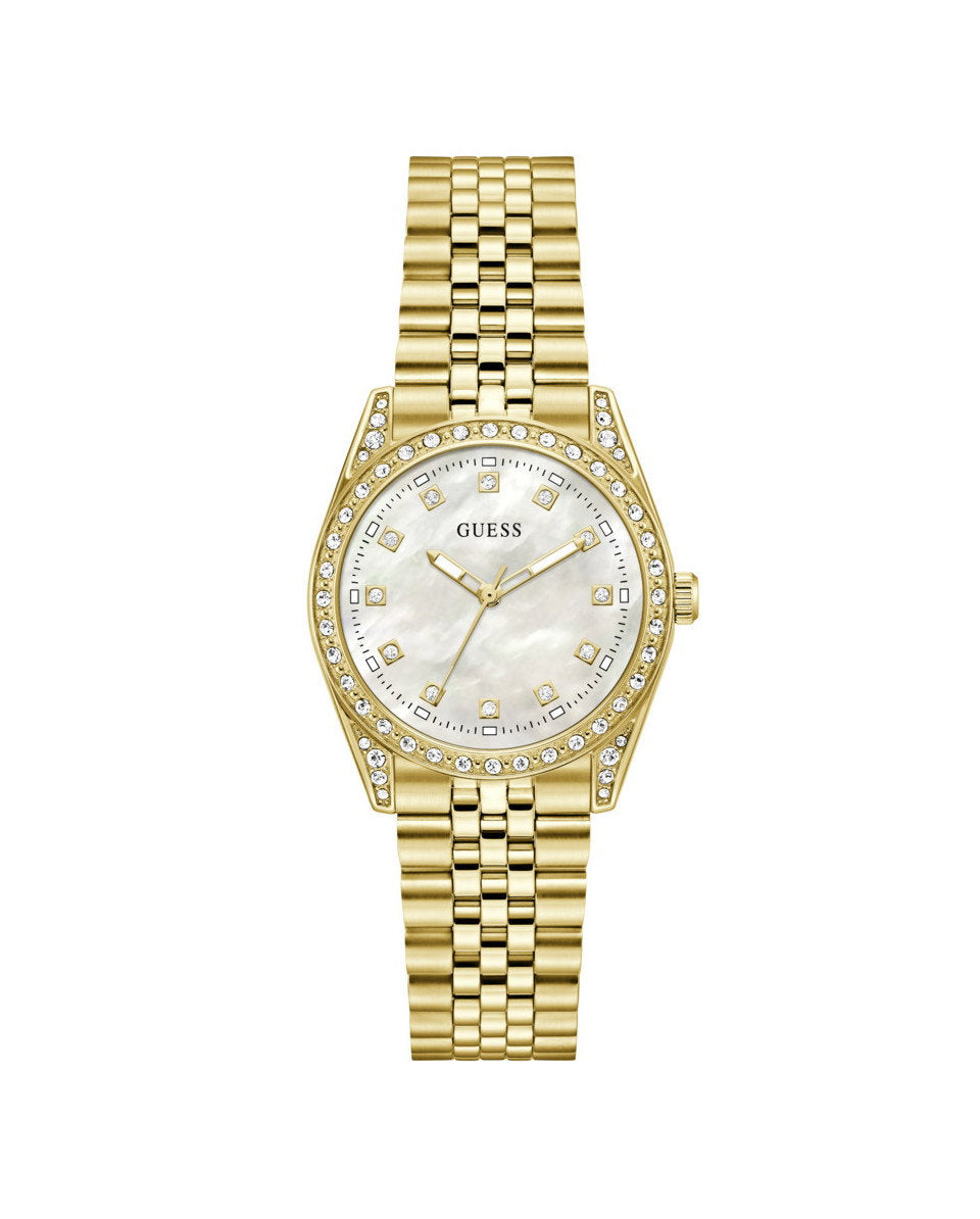 Guess JADA GW1099L2 Women's Watch Gold Case White Dial