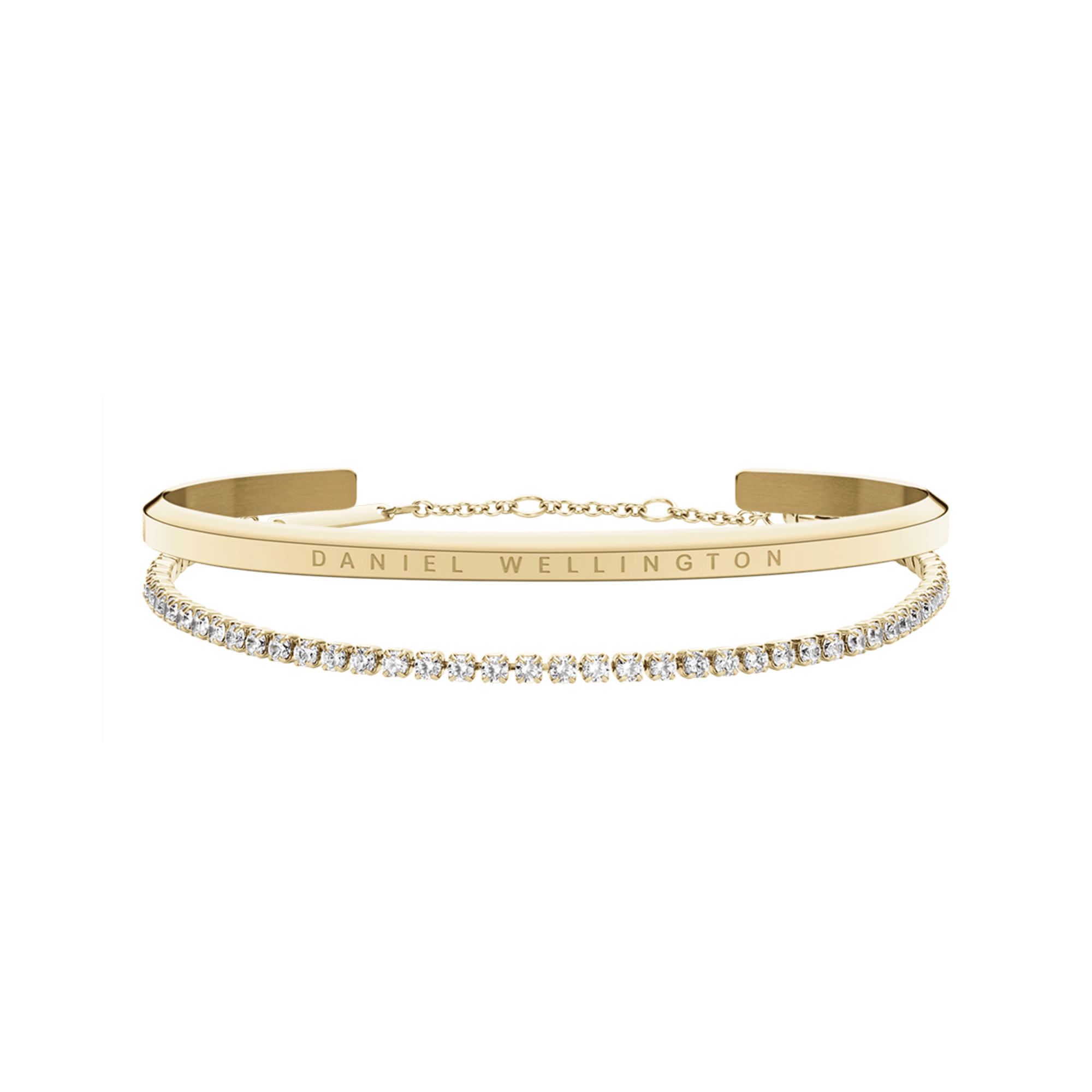 Daniel Wellington Bundle : Classic & Tennis Bracelet Gold